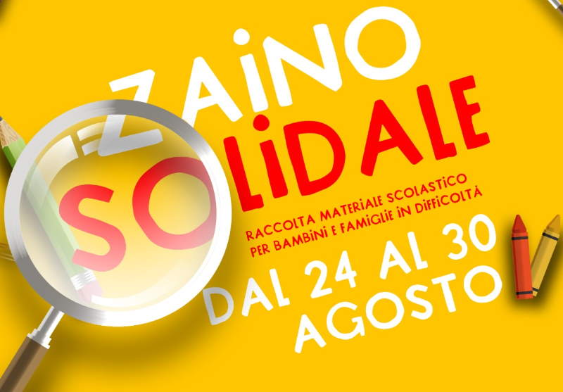 Zaino Solidale, la speciale colletta varesina