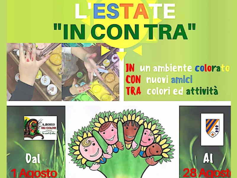 Campo estivo “Incontra” tra natura e arte