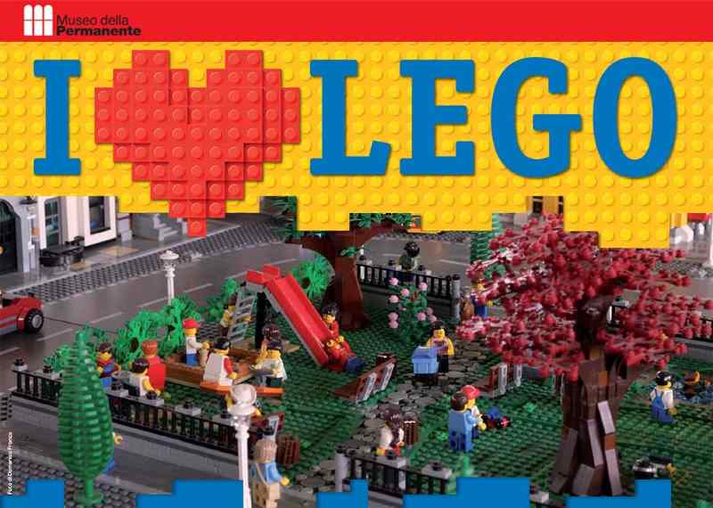 Mostra I love Lego alla Permanente di Milano