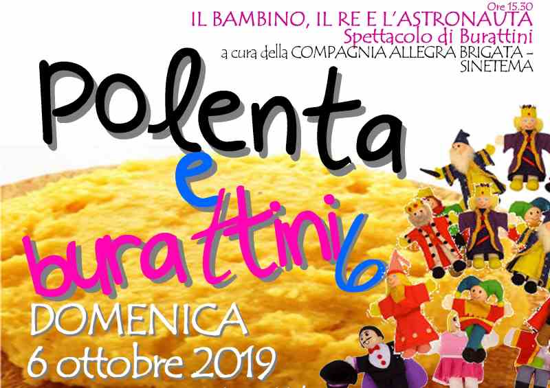 Polenta e Burattini nel Parco del Ticino!