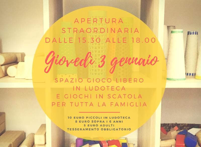 Pomeriggio alla Tana dei curiosi con giochi per tutti
