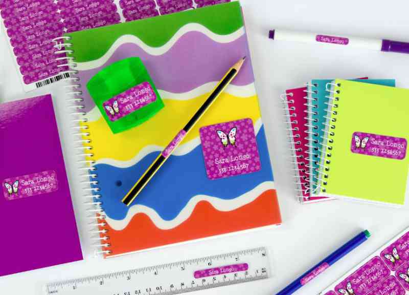 Colori e fantasia con le etichette termoadesive Stikets