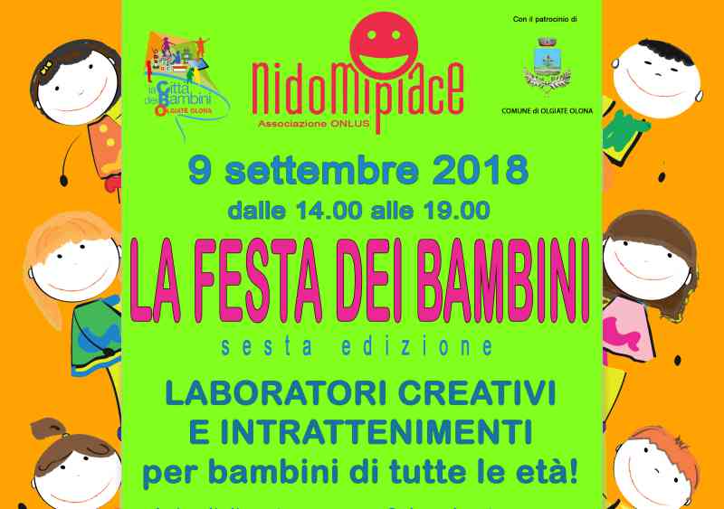 Torna La festa dei bambini a Olgiate Olona