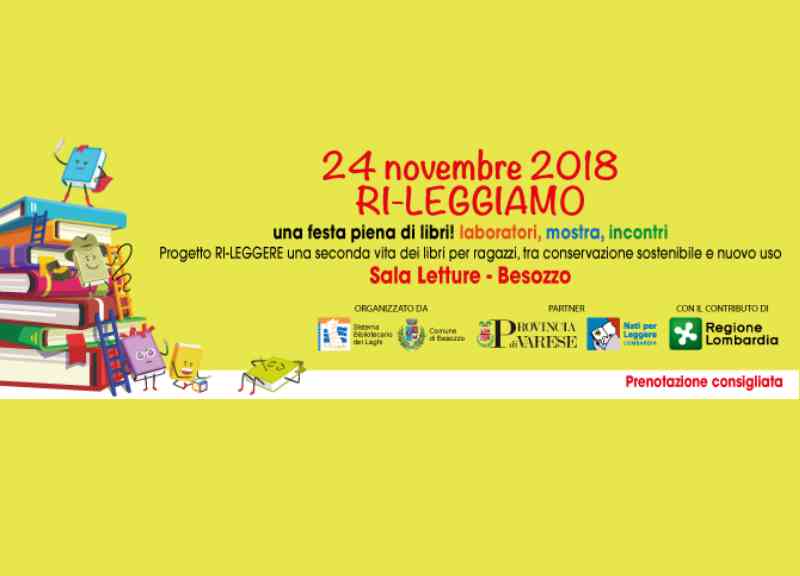 Incontri, laboratori e mostra con Ri-leggiamo a Besozzo