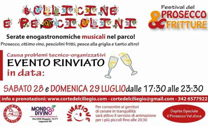 Festa Bollicine e Pesciolini alla Corte del Ciliegio