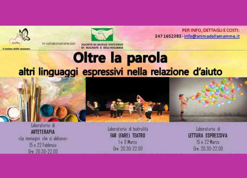 Oltre la parola: arteterapia, teatralità e lettura