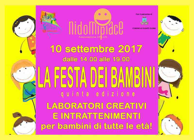 Festa dei bambini a Olgiate Olona