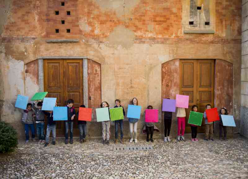 colori in libertà a villa panza