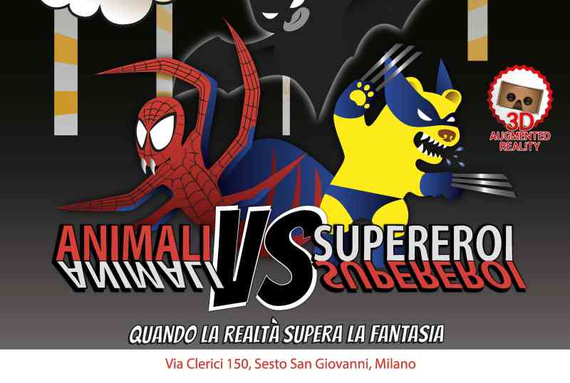 animali vs supereroi