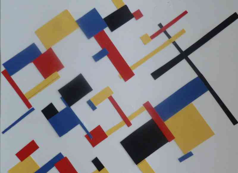 arte mondrian bambini