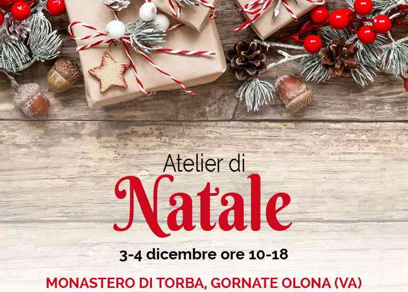 atelier di Natale al Monastero di Torba