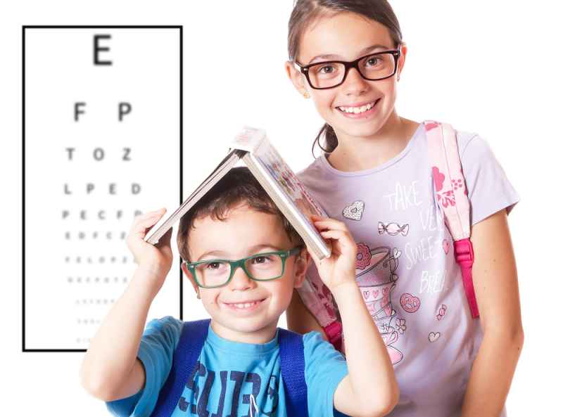 bambini visita ottica