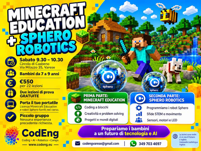 locandina codeng varese bambini